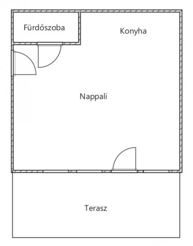 Eladó téglalakás, Budapesten, XXII. kerületben 65 M Ft, 1 szobás