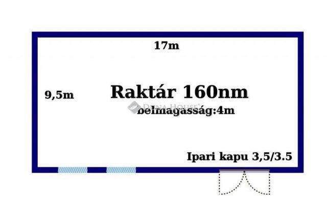 Kiadó ipari ingatlan, Vecsésen 372 E Ft / hó