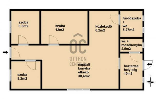 Eladó családi ház, Szentliszlón 48.9 M Ft, 7 szobás