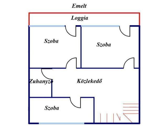 Eladó sorház, Nyírtelken 48 M Ft, 3+1 szobás