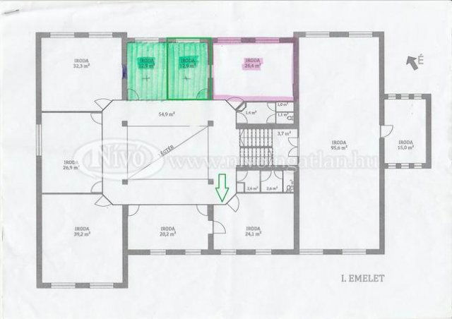 Kiadó üzlethelyiség, Veszprémben 100 E Ft / hó, 1 szobás
