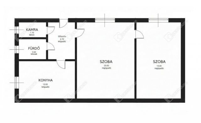 Eladó családi ház, Miskolcon 24.99 M Ft, 2 szobás
