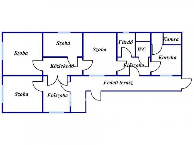 Eladó családi ház, Hosszúhetényen 49 M Ft, 3+1 szobás