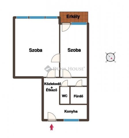 Eladó panellakás, Budapesten, XX. kerületben 49.5 M Ft, 2 szobás