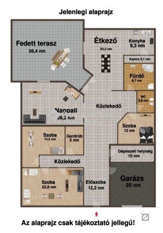 Eladó családi ház, Szadán 180 M Ft, 5 szobás