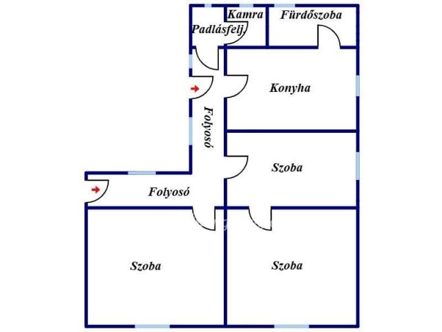 Eladó családi ház, Körösszakálon 5.9 M Ft, 3 szobás