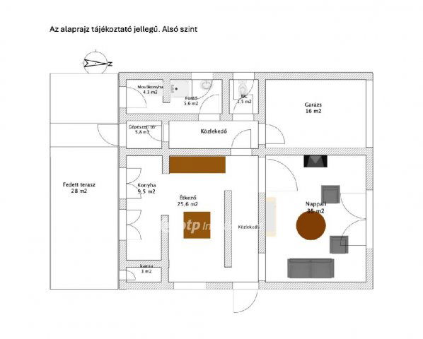 Eladó családi ház, Kisbajcson 99 M Ft, 4 szobás