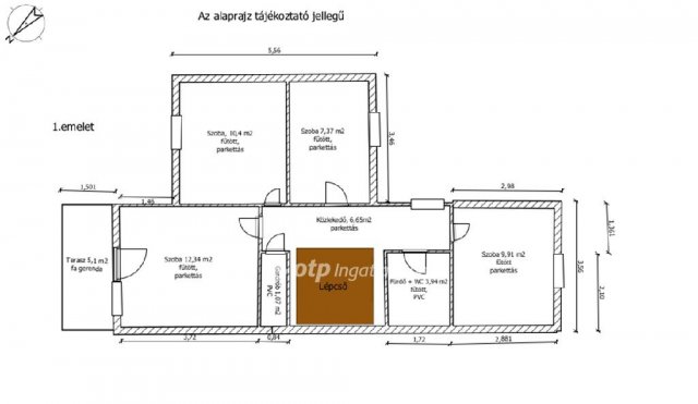Eladó panellakás, Győrött 88 M Ft, 2+3 szobás