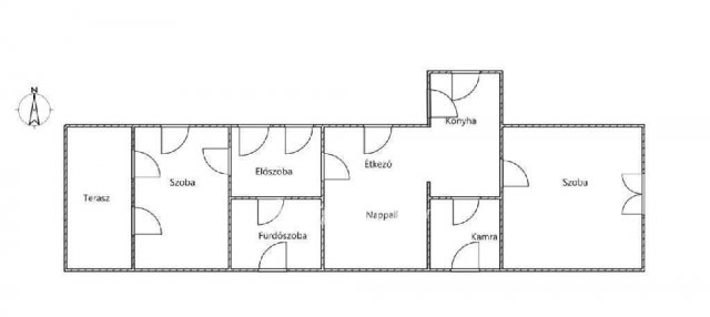 Eladó családi ház, Felsőtárkányban 48 M Ft, 3 szobás