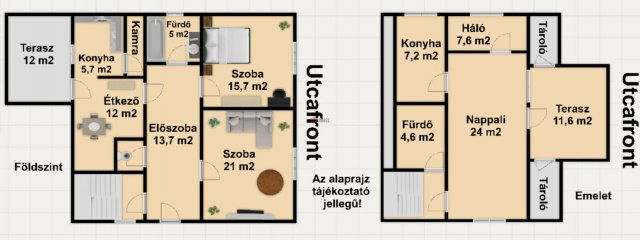 Eladó családi ház, Mórahalmon 72.8 M Ft, 3+1 szobás