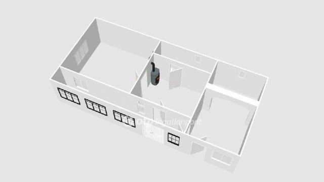 Eladó családi ház, Kompolton 4 M Ft, 2 szobás