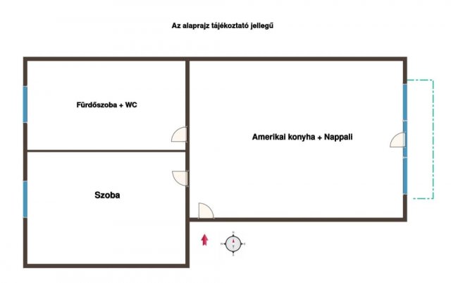 Eladó téglalakás, Pécsett 68.9 M Ft, 2 szobás
