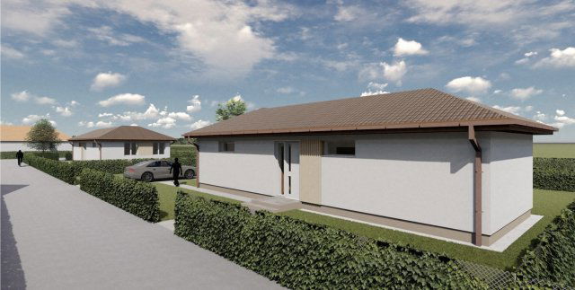 Eladó családi ház, Dánszentmiklóson 61.65 M Ft, 2 szobás