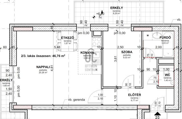 Eladó téglalakás, Budapesten, XIII. kerületben 84.354 M Ft