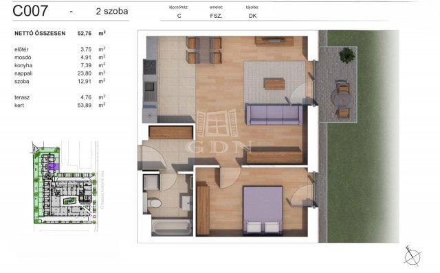 Eladó téglalakás, Budapesten, XIV. kerületben 92.82 M Ft