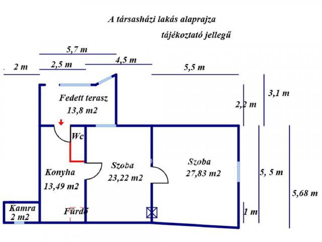 Eladó téglalakás, Kiskunfélegyházán 21.99 M Ft, 2 szobás