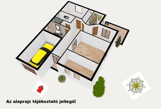 Eladó családi ház, Inárcson 91.8 M Ft, 3 szobás