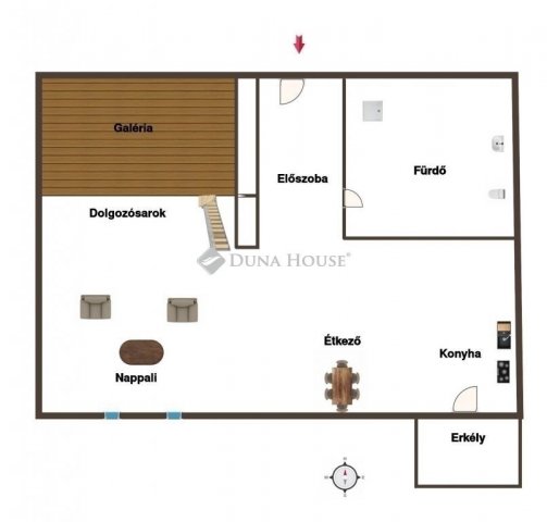 Eladó téglalakás, Szombathelyen 43 M Ft, 1 szobás
