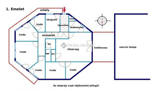 Eladó iroda, Vértesszőlősön 425 M Ft / költözzbe.hu
