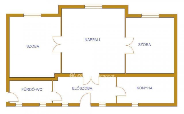 Eladó családi ház, Orfűn 44.9 M Ft, 3 szobás