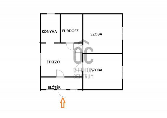 Eladó családi ház, Balmazújvárosban 35 M Ft, 2 szobás