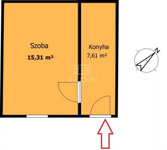 Eladó nyaraló, Miskolcon 2.8 M Ft, 1 szobás