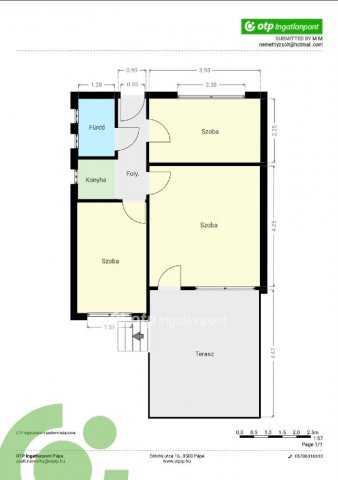 Eladó nyaraló, Balatonalmádiban 44.9 M Ft, 2+1 szobás