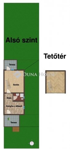 Eladó családi ház, Budapesten, III. kerületben 76 M Ft, 2 szobás