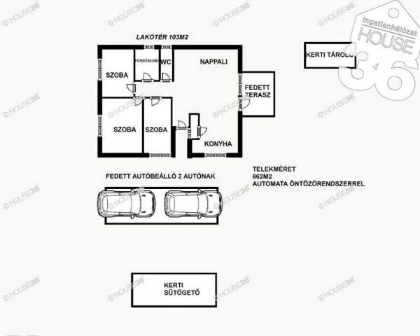 Eladó családi ház, Kecskeméten 104.9 M Ft, 4 szobás