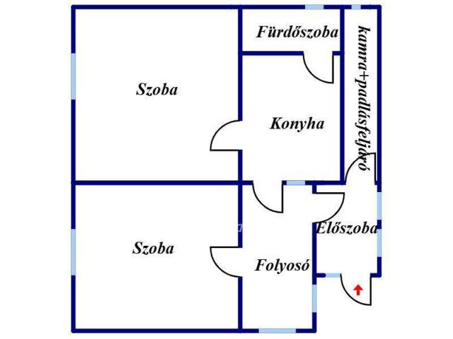 Eladó családi ház, Biharkeresztesen 23 M Ft, 2+1 szobás