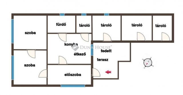 Eladó családi ház, Kecelen 15.5 M Ft, 2 szobás