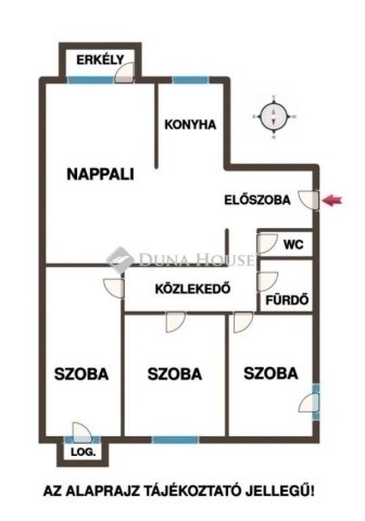 Eladó panellakás, Budapesten, IV. kerületben 79.9 M Ft, 4 szobás