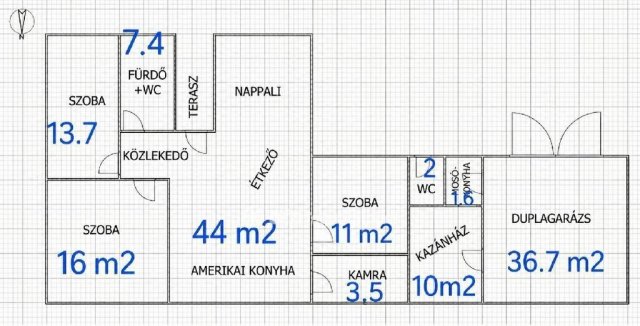 Eladó családi ház, Zalaegerszegen 73 M Ft, 3 szobás