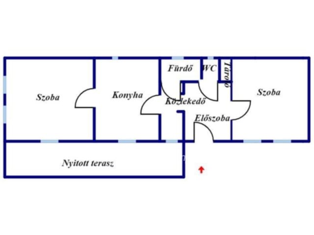 Eladó családi ház, Újszászon 14.9 M Ft, 2 szobás