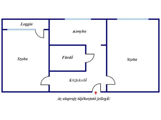 Kiadó panellakás, albérlet, Szegeden 200 E Ft / hó, 2 szobás