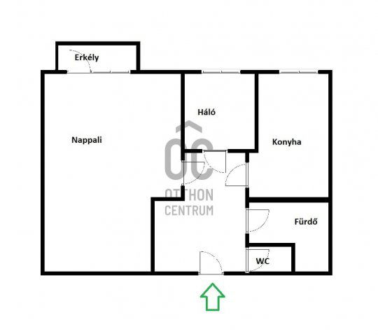 Eladó téglalakás, Budapesten, II. kerületben 89.9 M Ft, 2 szobás