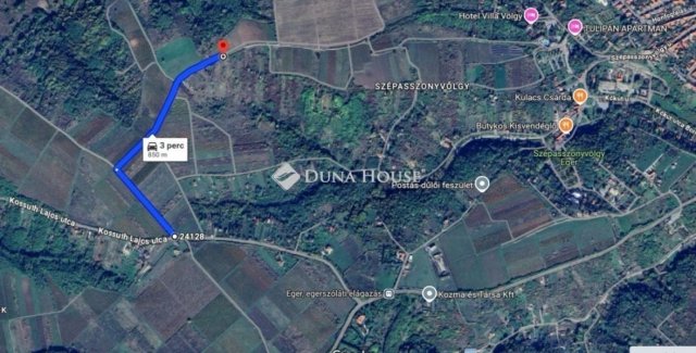 Eladó telek, Egerben 1.5 M Ft / költözzbe.hu