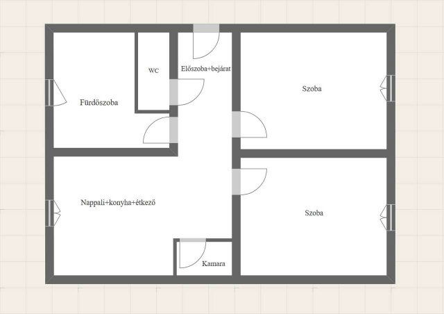 Eladó téglalakás, Nyíregyházán, Ószőlő utcában 60 M Ft
