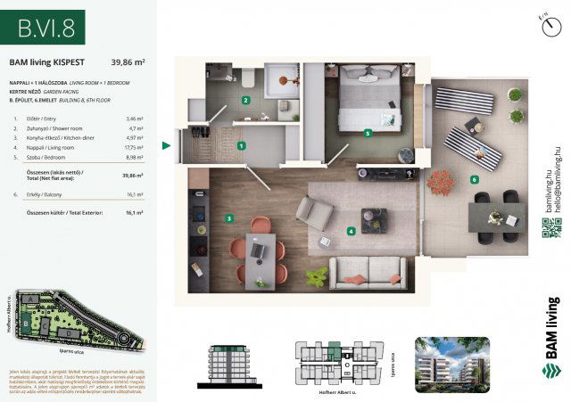 Eladó téglalakás, Budapesten, XIX. kerületben, Iparos utcában
