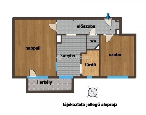 Eladó téglalakás, Budapesten, X. kerületben 59.9 M Ft, 2 szobás