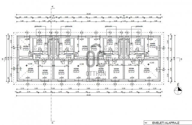 Eladó sorház, Szigetszentmártonban 69.9 M Ft, 5 szobás