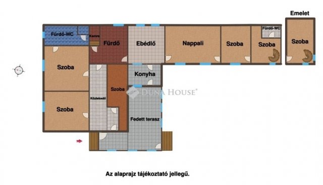 Eladó családi ház, Albertirsán 74.9 M Ft, 6 szobás