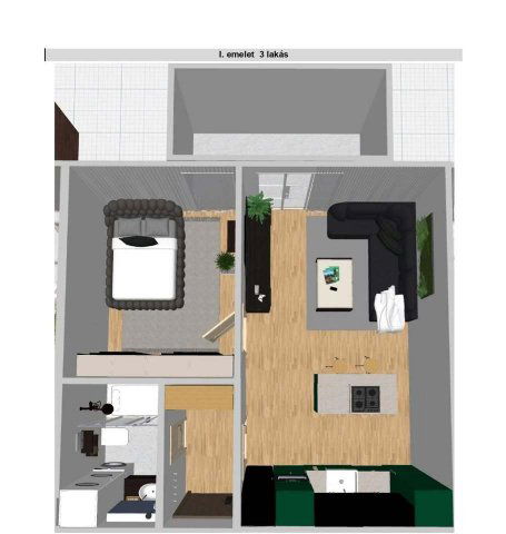 Eladó téglalakás, Nyíregyházán 38.87 M Ft, 1 szobás