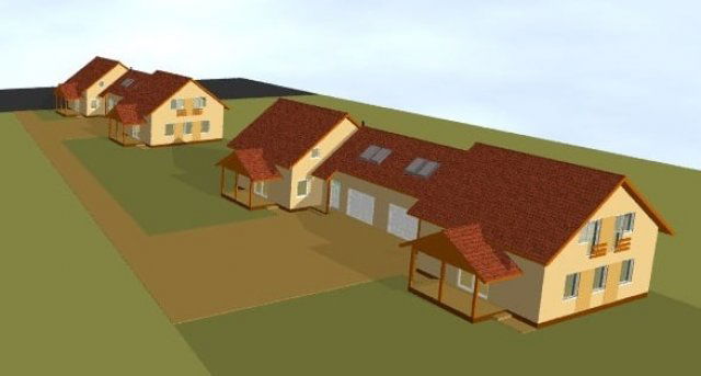 Eladó ikerház, Taksonyon 114.9 M Ft, 5 szobás