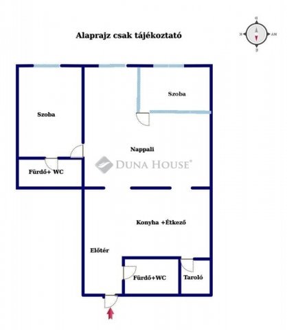 Eladó téglalakás, Budapesten, VI. kerületben 192.06 M Ft