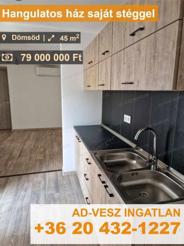 Eladó családi ház, Dömsödön 79 M Ft, 3 szobás