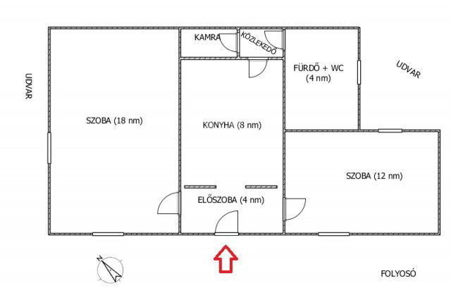 Eladó téglalakás, Budapesten, V. kerületben 84 M Ft, 2 szobás