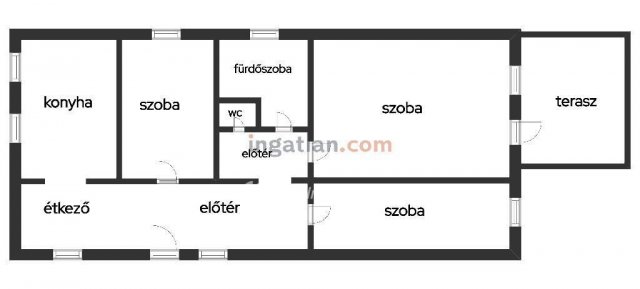 Eladó családi ház, Szolnokon 69 M Ft, 3 szobás