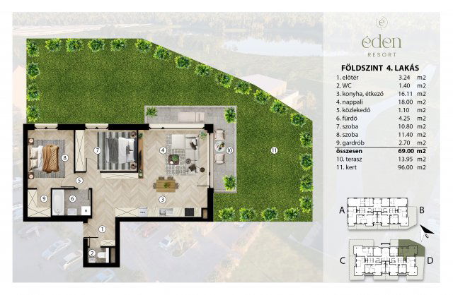 Eladó téglalakás, Székesfehérvárott, Kelemen Béla utcában