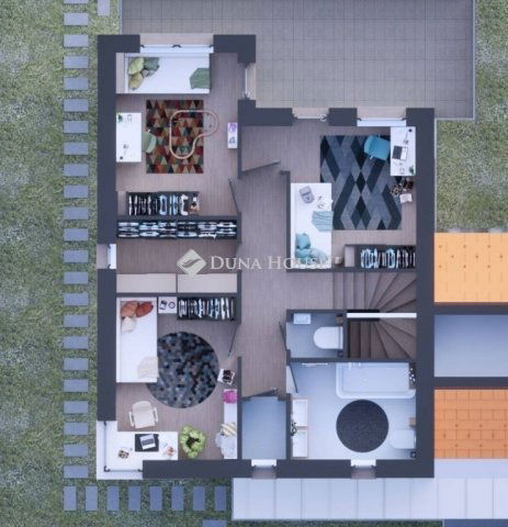 Eladó ikerház, Veresegyházon 149 M Ft, 5 szobás